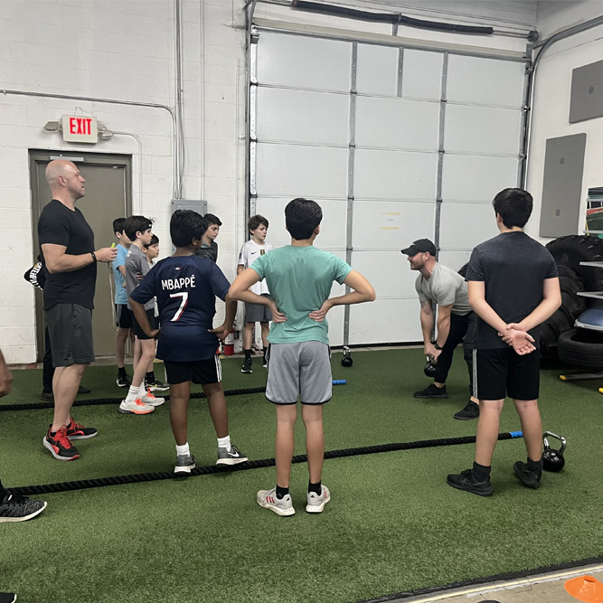 Athletic Team Training Sessions